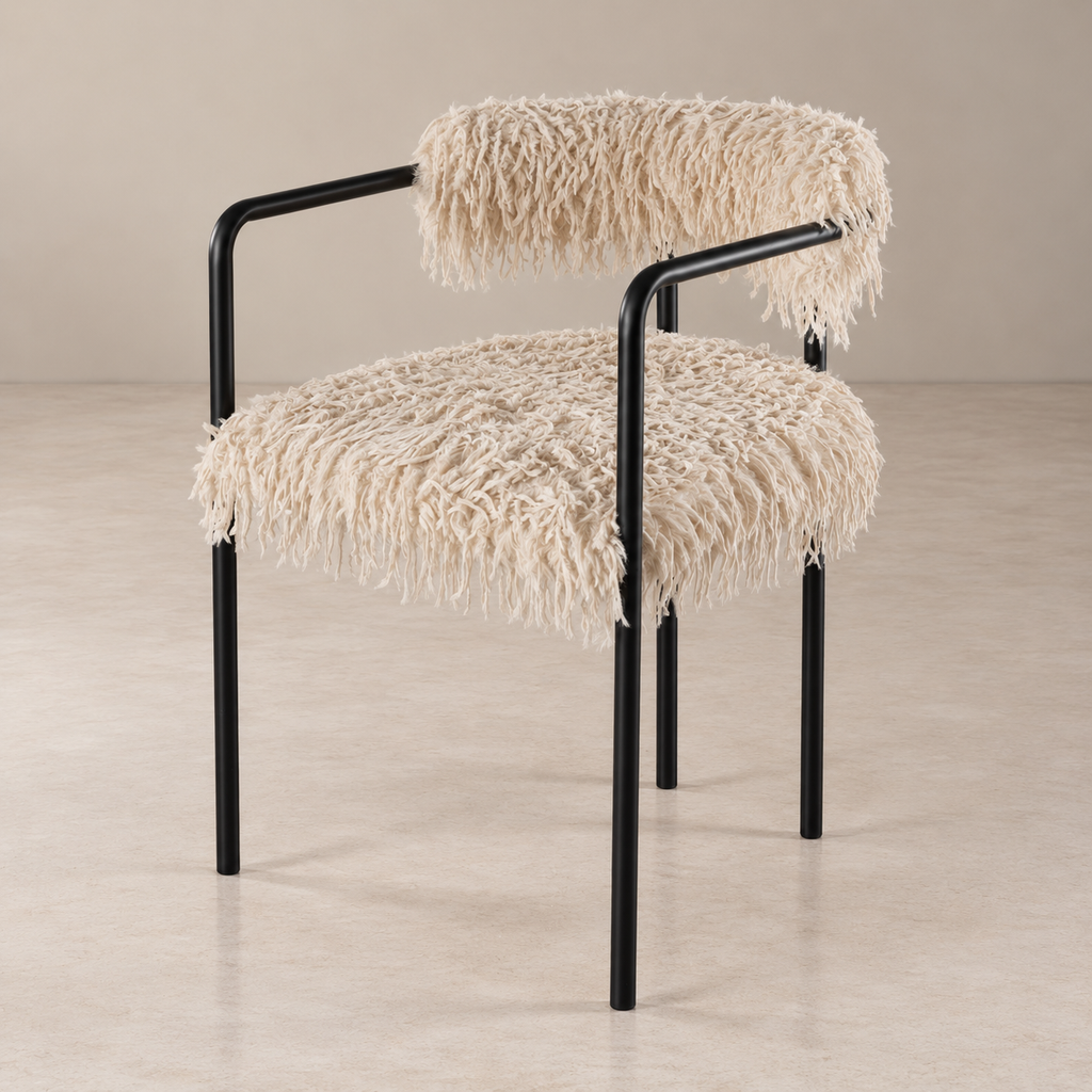 Silla Glam Flecos