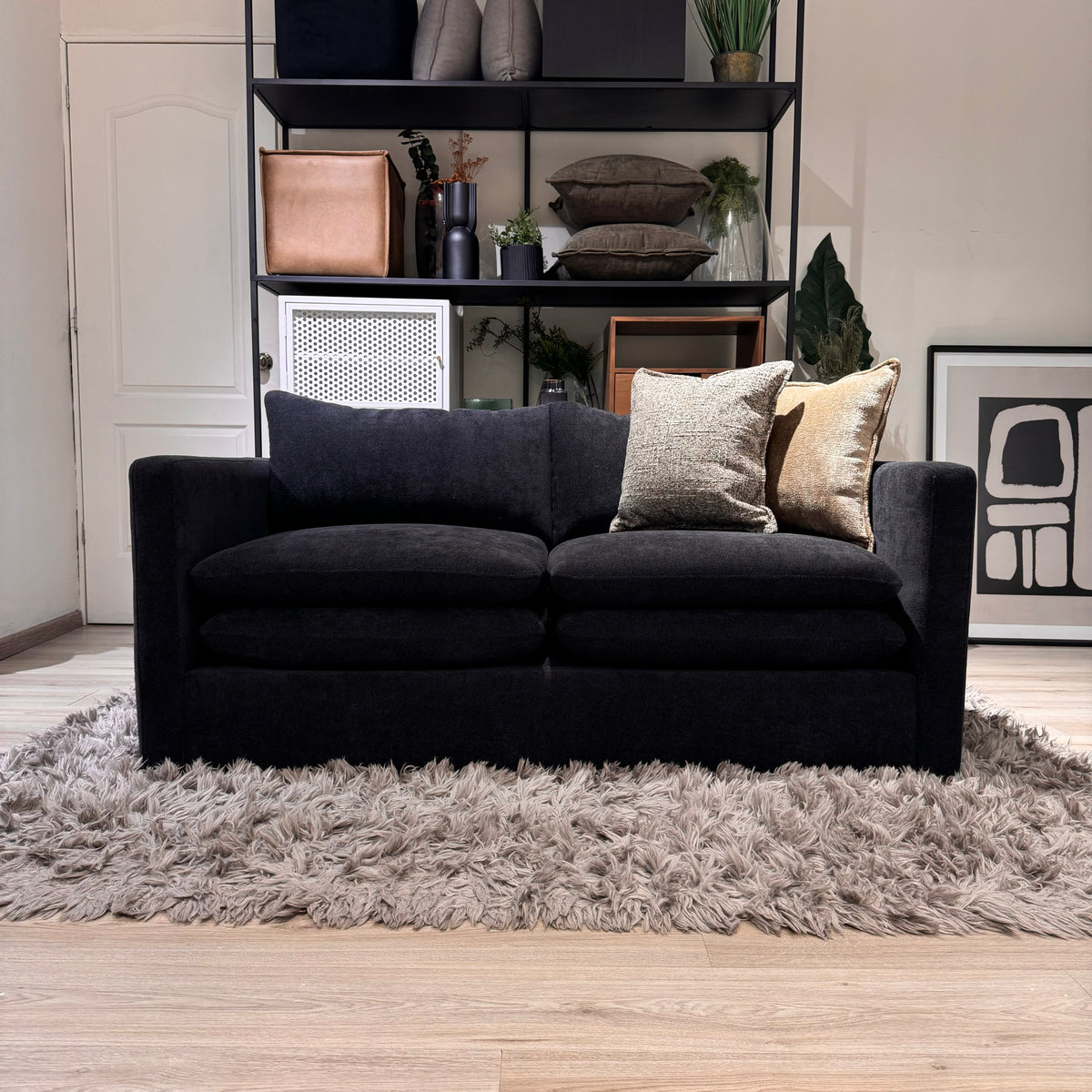 Love Seat Silver