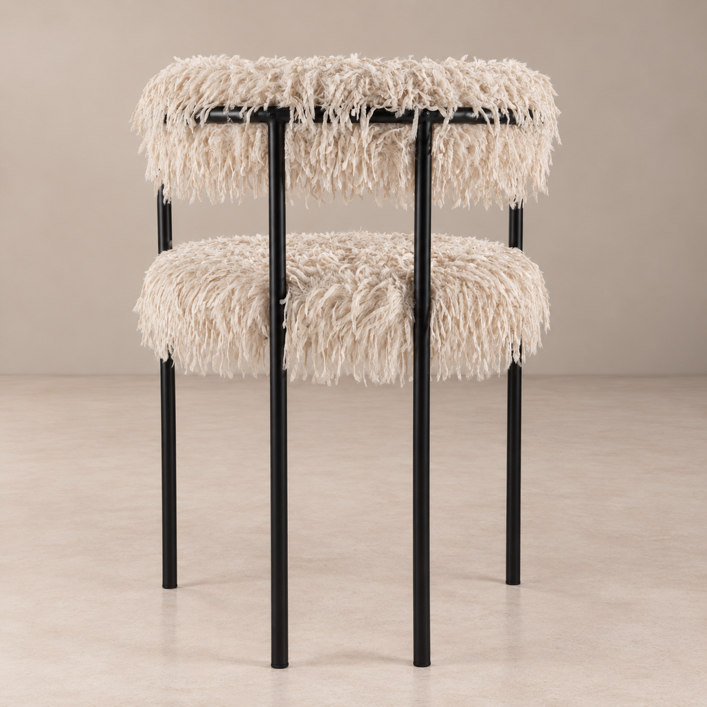 Silla Glam Flecos