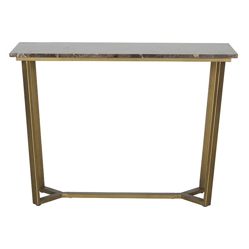 Consola Oval Mármol