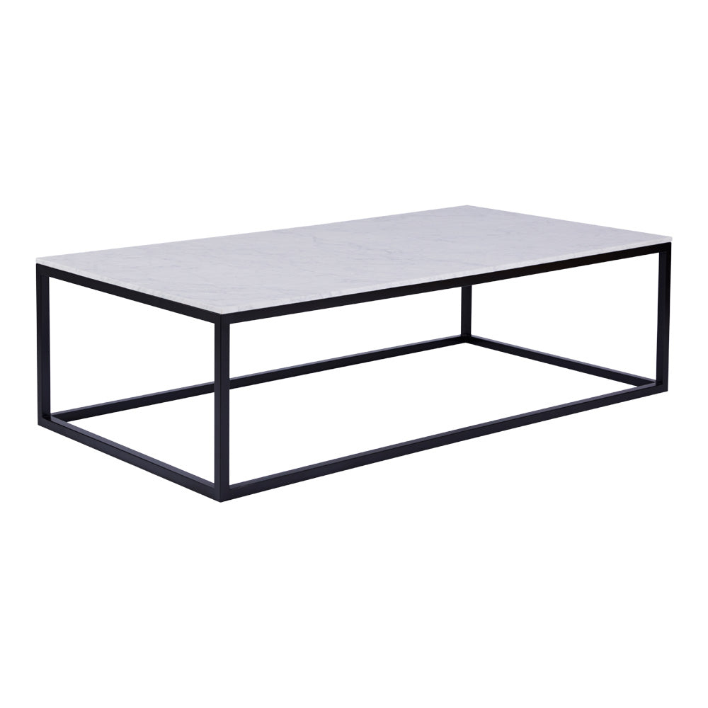 Mesa de Centro Amur Rectangular Mármol Negra