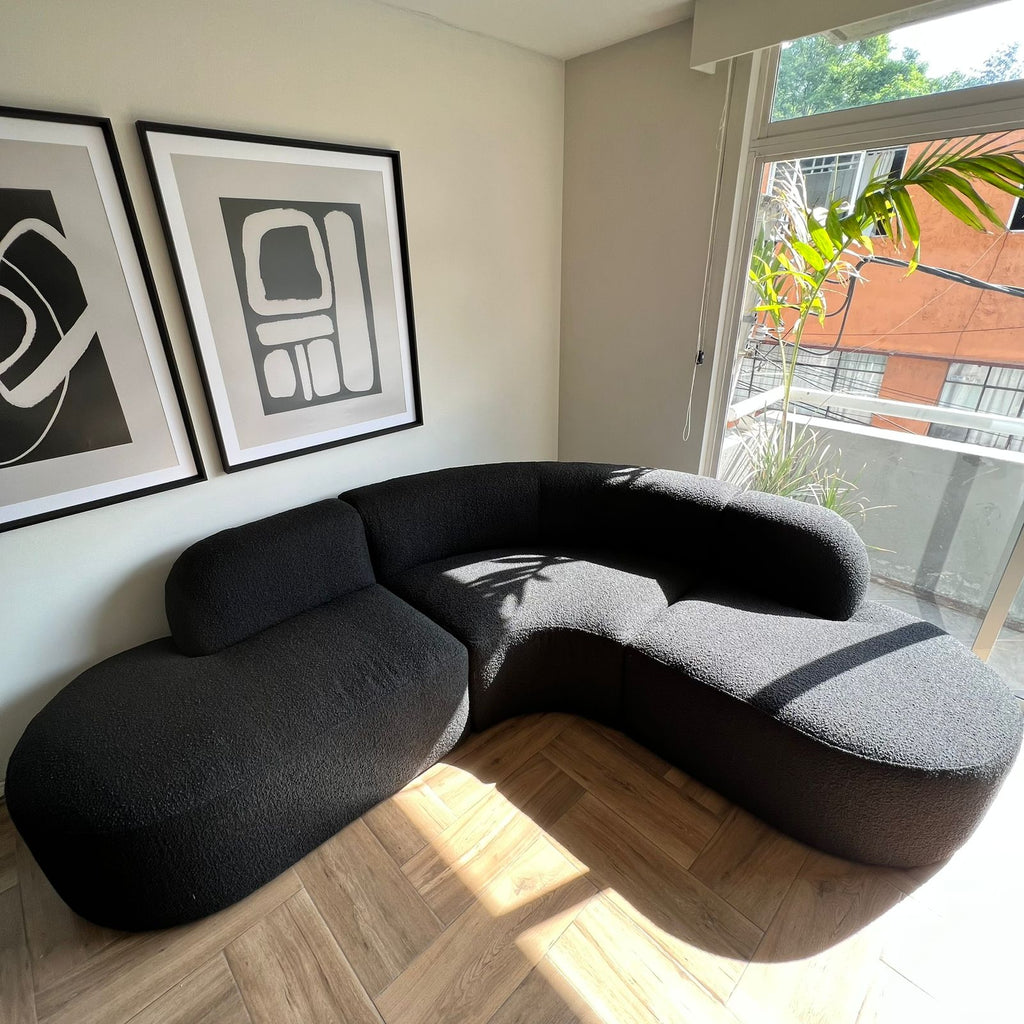 Sofá Modular Curvo – MUSETTA DESIGN