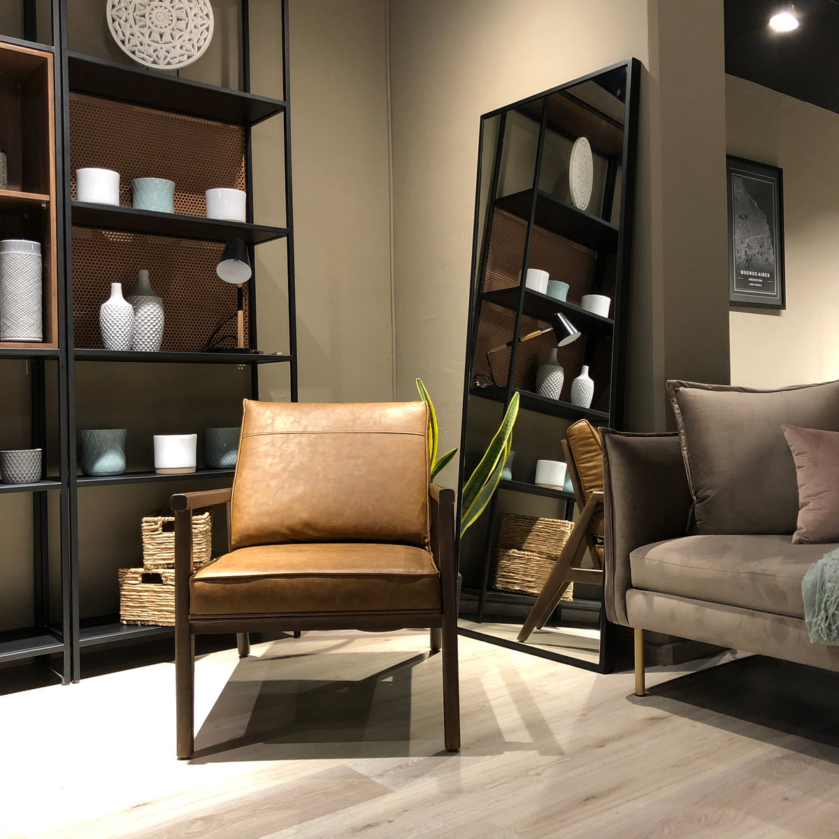 Espejo Lounge Negro