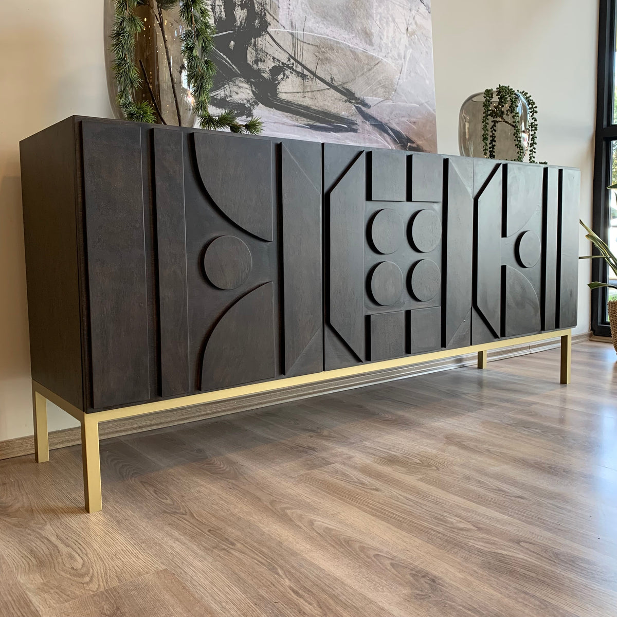 Credenza Gold